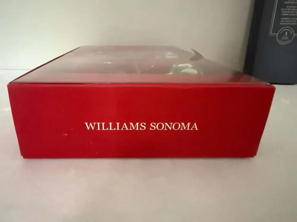 Williams Sonoma Twas The Night Tiny Taper Holders Set